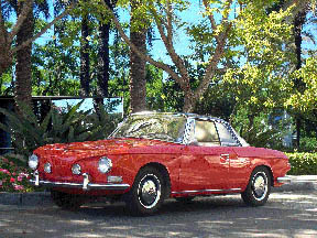 Jason's 63 Ruby-Red and Black Italian Type 343 Ghia